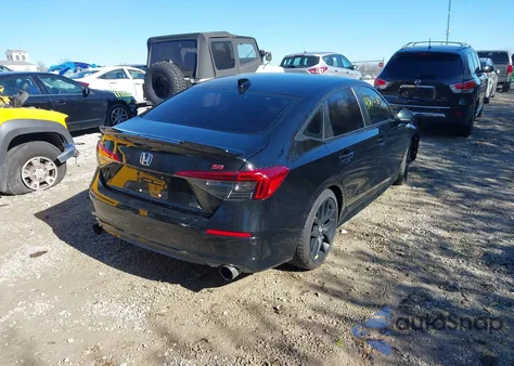 2023 Honda Civic Si Sedan z USA, uszkodzony, nr VIN 2HGFE1E55PH470974